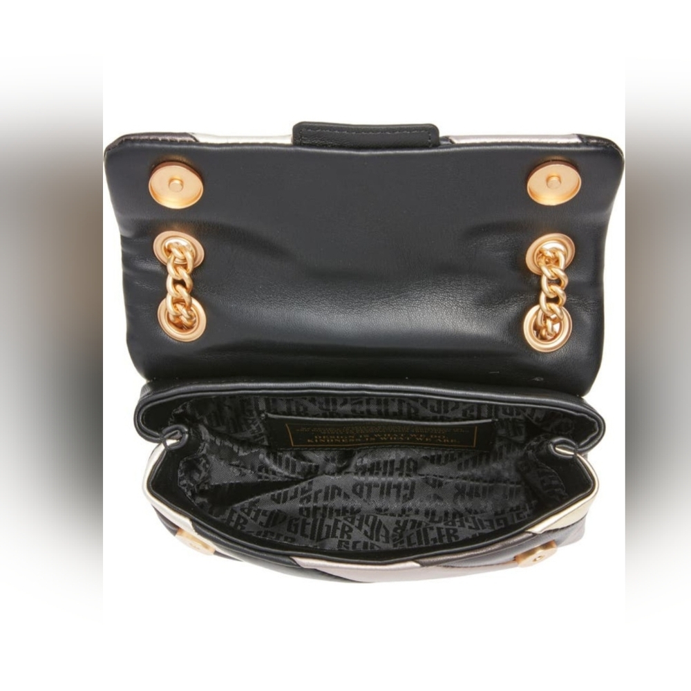 Kurt Geiger London Mini Soho Quilted Leather Shoulder Bag - Picture 6 of 12